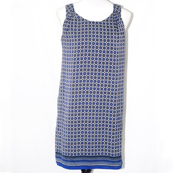 Geometric Pattern Dress EUC Lila Rose Womens Size 2 100% Polyester Sleeveless - Picture 1 of 5